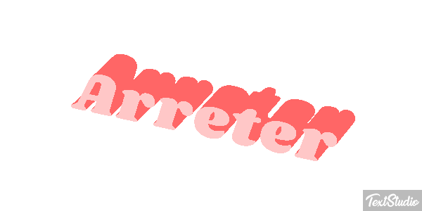 Arrêter Effet de texte