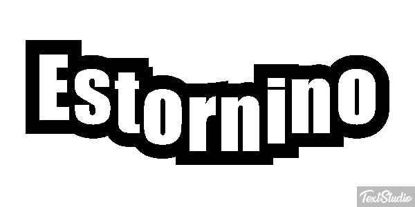 Estornino Texteffekt