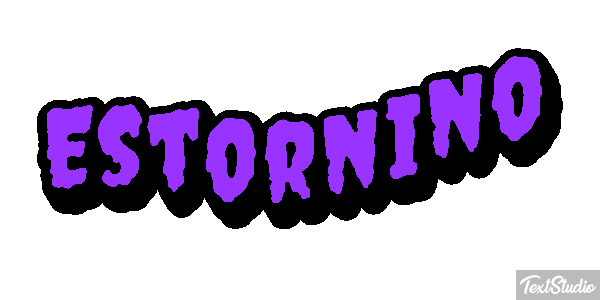 Estornino Texteffekt