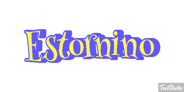 Estornino Texteffekt