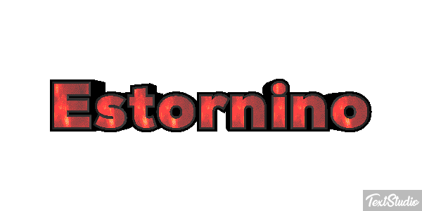 Estornino Texteffekt