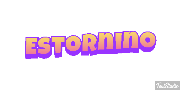 Estornino Texteffekt