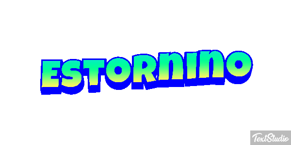 Estornino Texteffekt