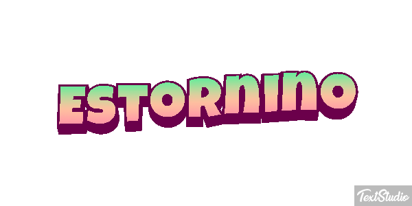 Estornino Texteffekt