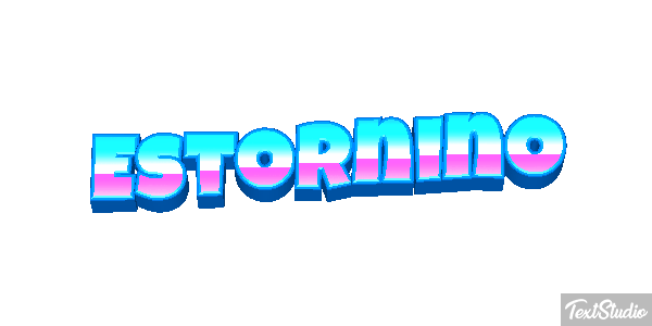 Estornino Texteffekt