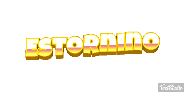 Estornino Texteffekt