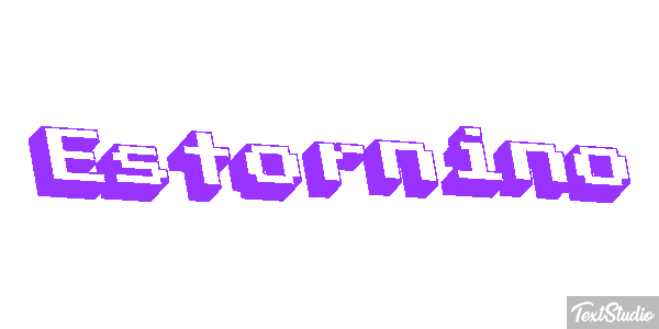 Estornino Texteffekt