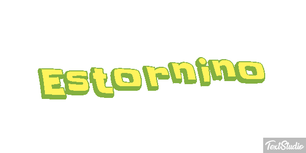 Estornino Texteffekt