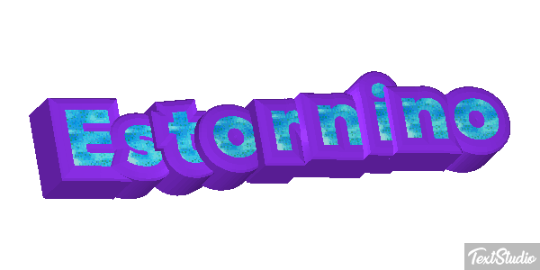 Estornino Texteffekt