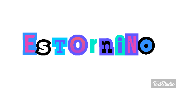 Estornino Texteffekt