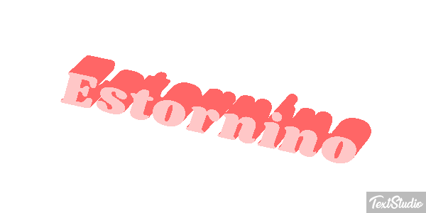 Estornino Texteffekt