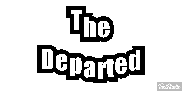 The Departed Efekt tekstowy