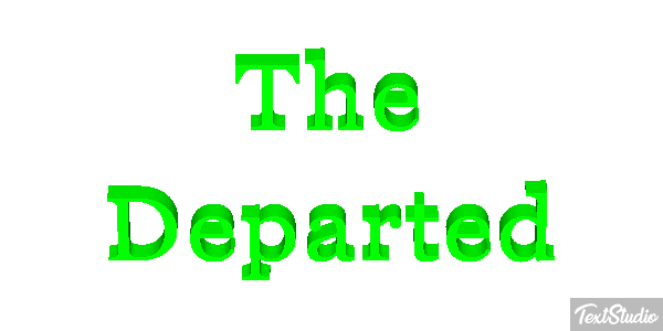 The Departed Efekt tekstowy