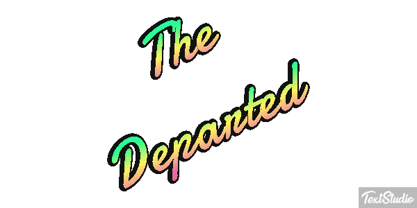 The Departed Efekt tekstowy