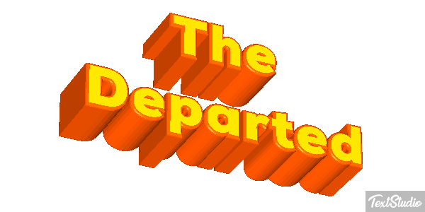 The Departed Efekt tekstowy