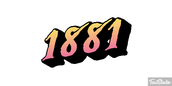 1881 Effet de texte