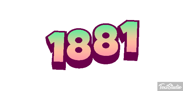 1881 Effet de texte
