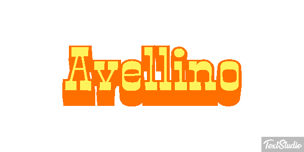 Avellino Tekst effect