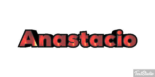 Anastacio Text effect