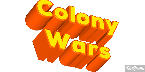 Colony Wars Texteffekt