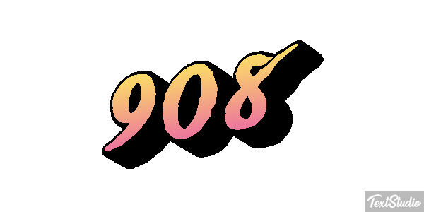 908 Efecto de texto