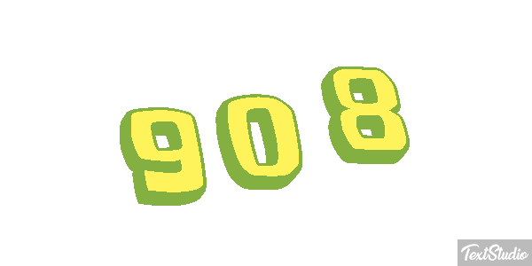 908 Efecto de texto