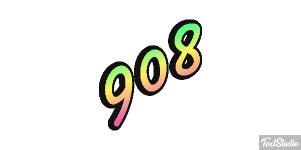 908 Efecto de texto