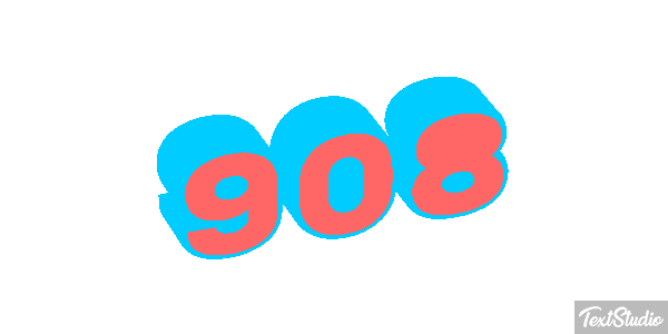 908 Efecto de texto