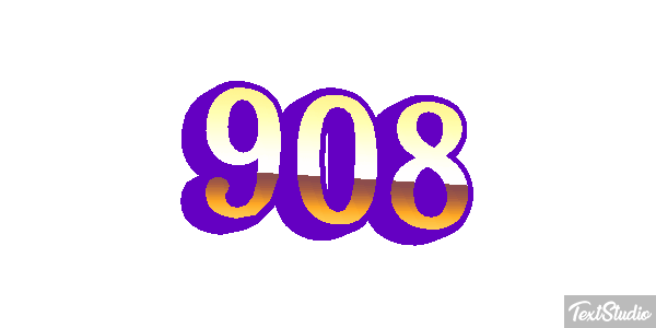 908 Efecto de texto