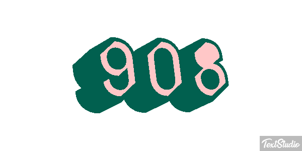 908 Efecto de texto