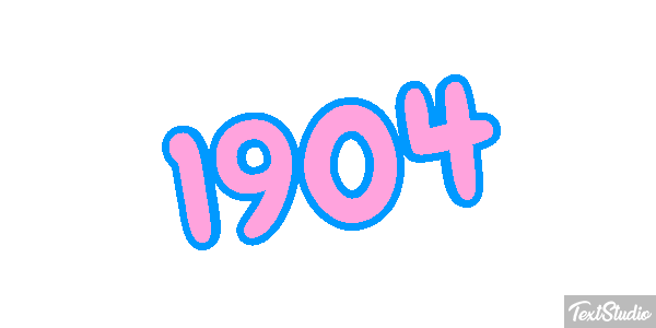 1904 Tekst effect