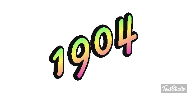1904 Tekst effect