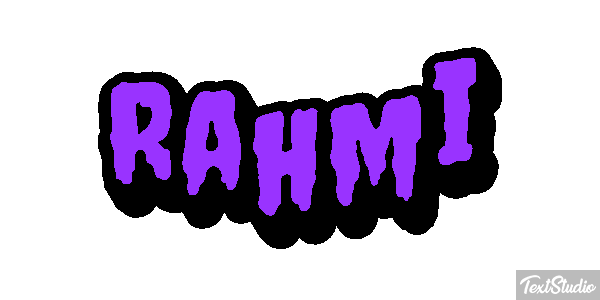 Rahmi Efecto de texto