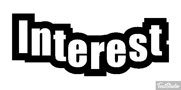 Interest Texteffekt