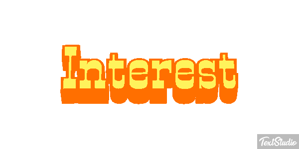 Interest Texteffekt