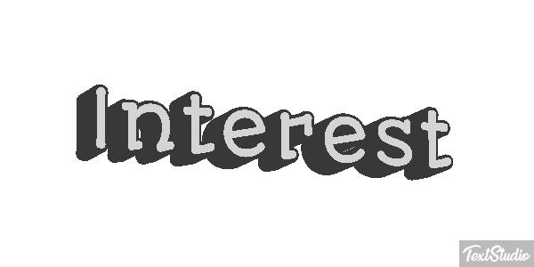 Interest Texteffekt