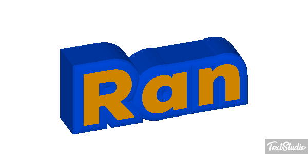 Ran テキスト効果