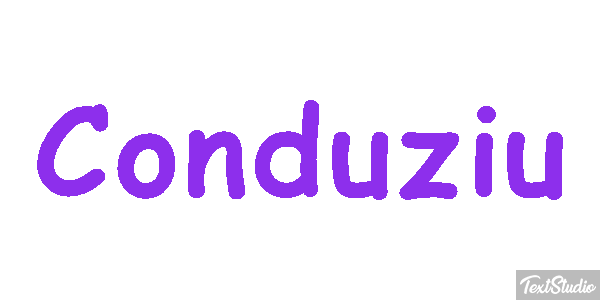Conduziu Texteffekt