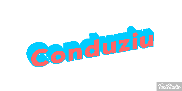 Conduziu Texteffekt