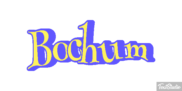 Bochum Text effect