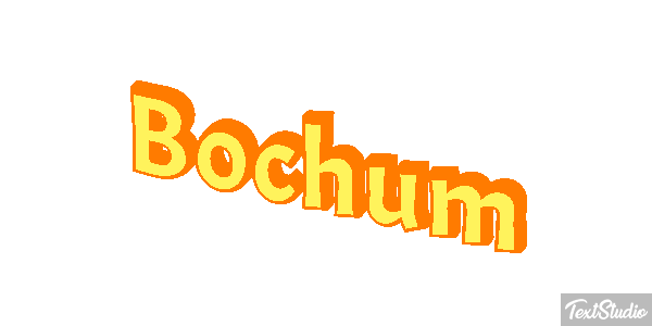 Bochum Text effect
