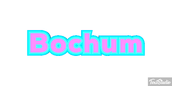 Bochum Text effect