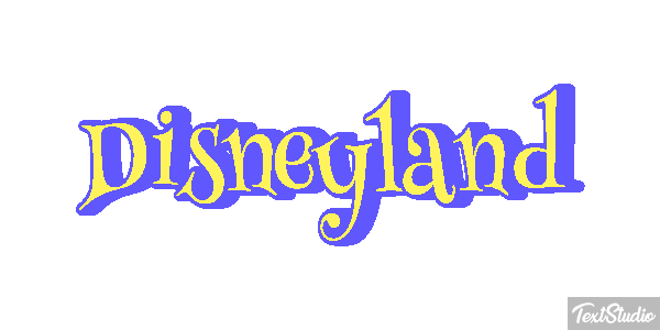 Disneyland Metin efekti