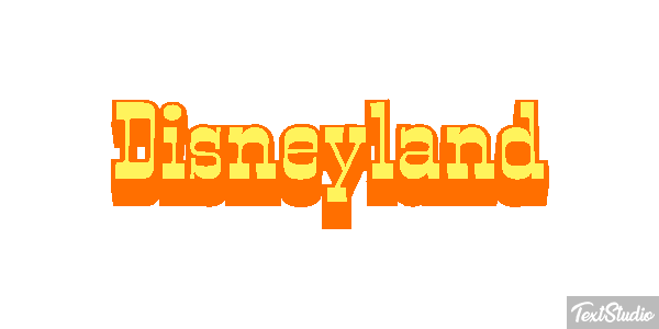 Disneyland Metin efekti