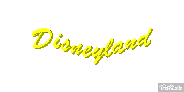 Disneyland Metin efekti