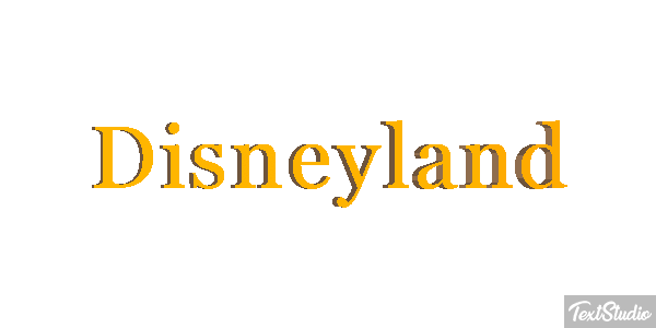 Disneyland Metin efekti