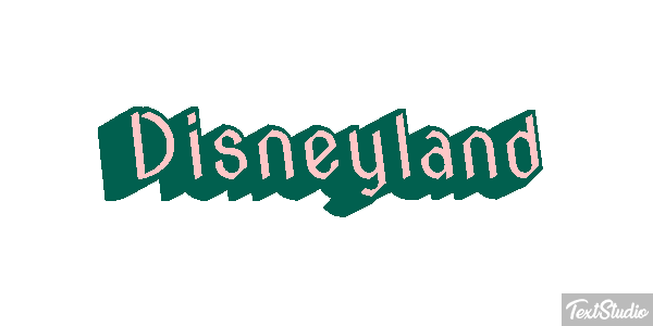 Disneyland Metin efekti
