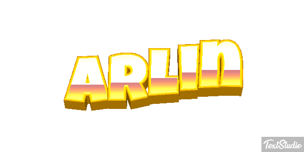 Arlin Text effect