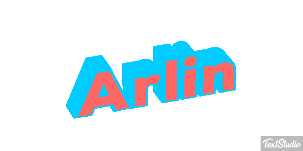 Arlin Text effect