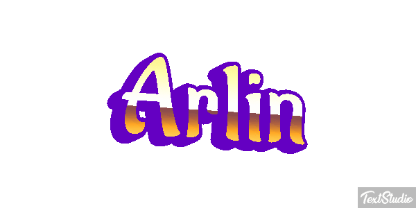 Arlin Text effect